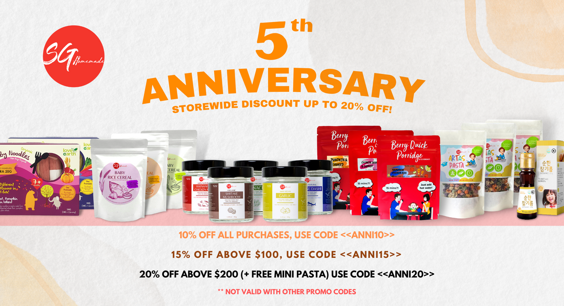 SG Homemade Anniversary Promotions