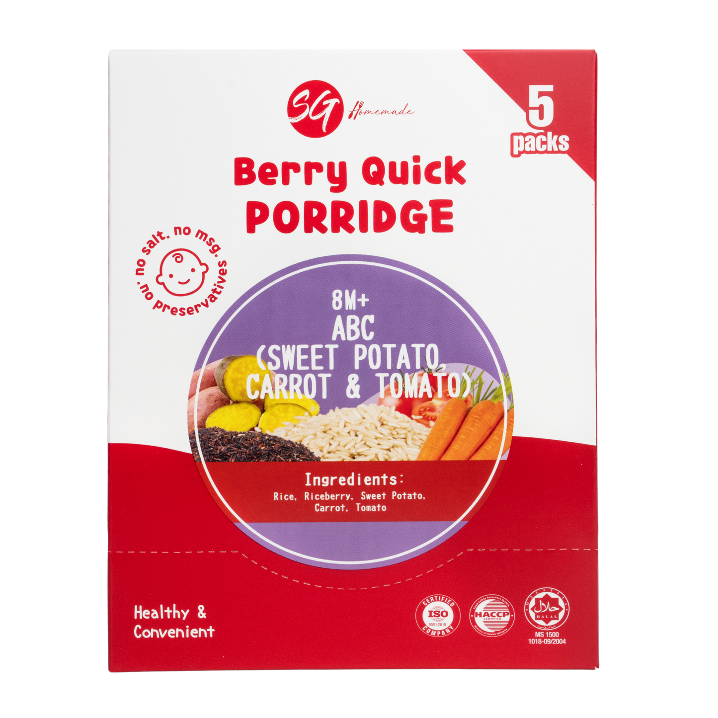 Berry Quick Porridge (4 flavours)