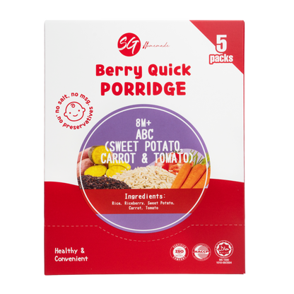 Berry Quick Porridge (4 flavours)