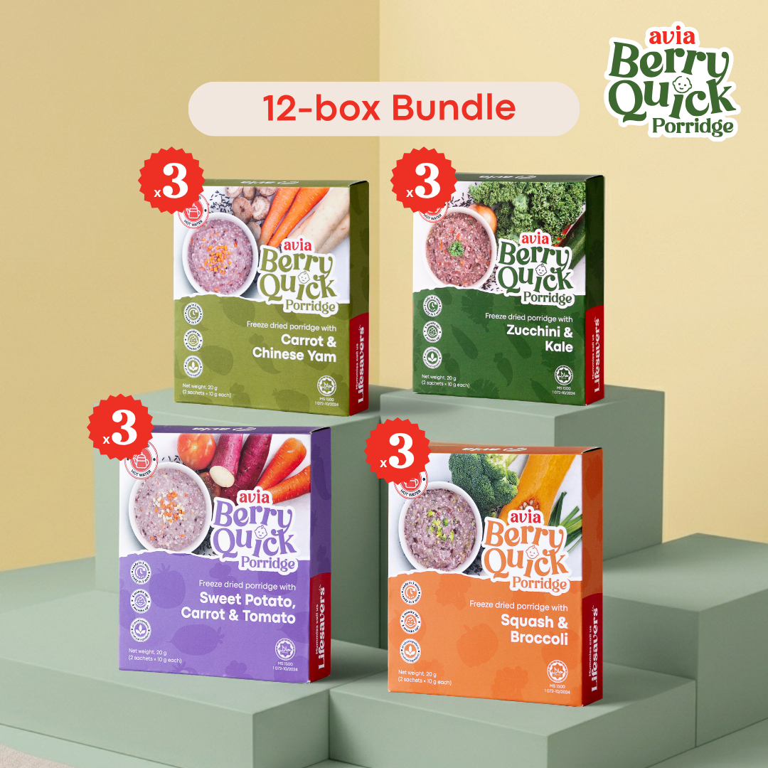 Berry Quick Porridge (12-box bundle)
