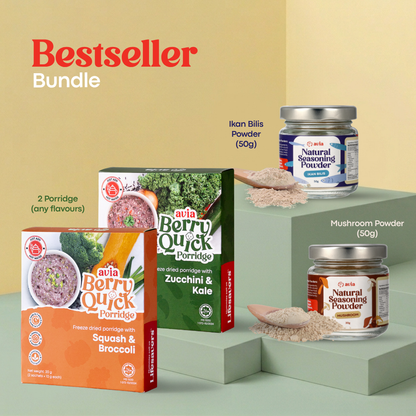 Bestseller Bundle (2 Porridge and 2 Seasoning Powder)
