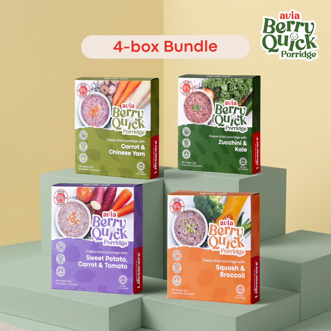 Berry Quick Porridge (4-box bundle)