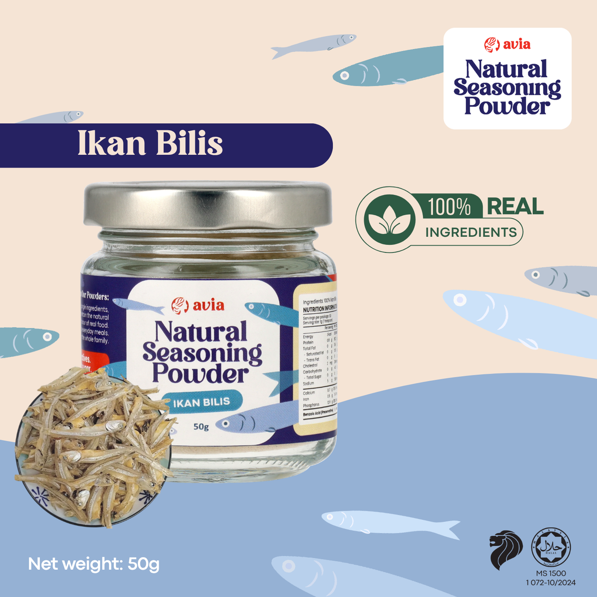 Ikan Bilis Powder