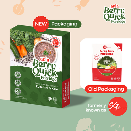 Berry Quick Porridge (2 Packs/Box)