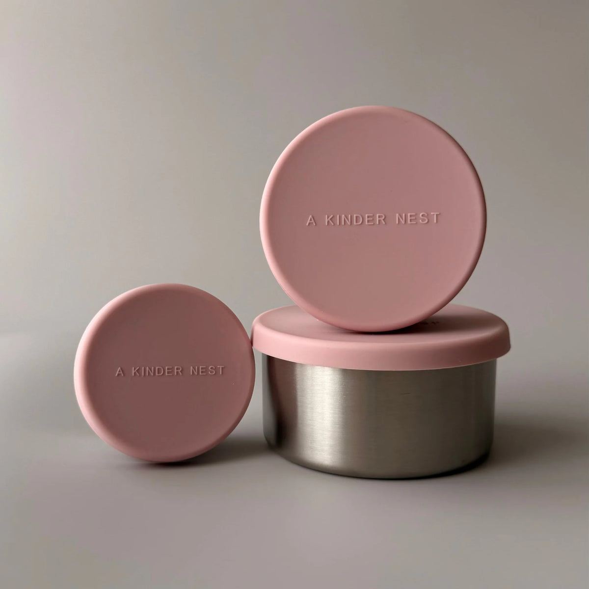 Stainless Steel Food Storage Containers (Trio)
