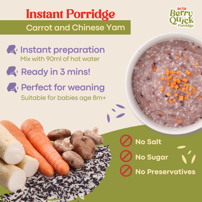 Berry Quick Porridge (2 Packs/Box)
