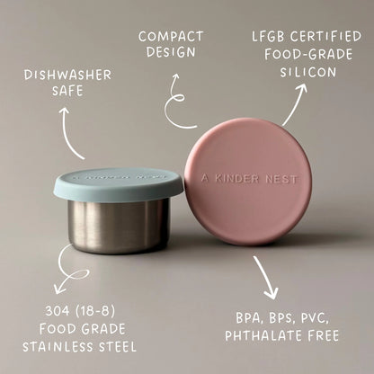 Stainless Steel Mini Containers (Duo)