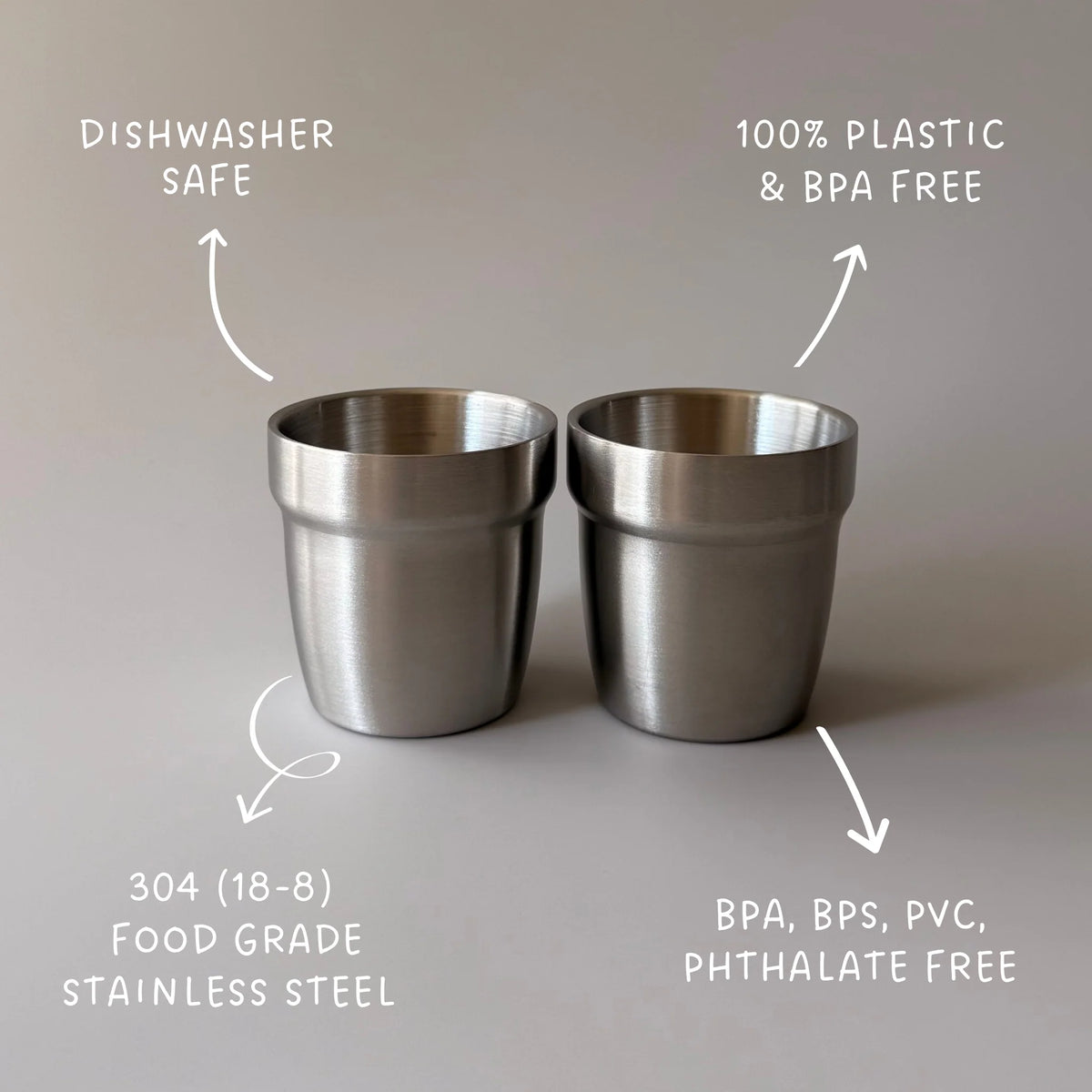 Stainless Steel Mini Double-Wall Cup